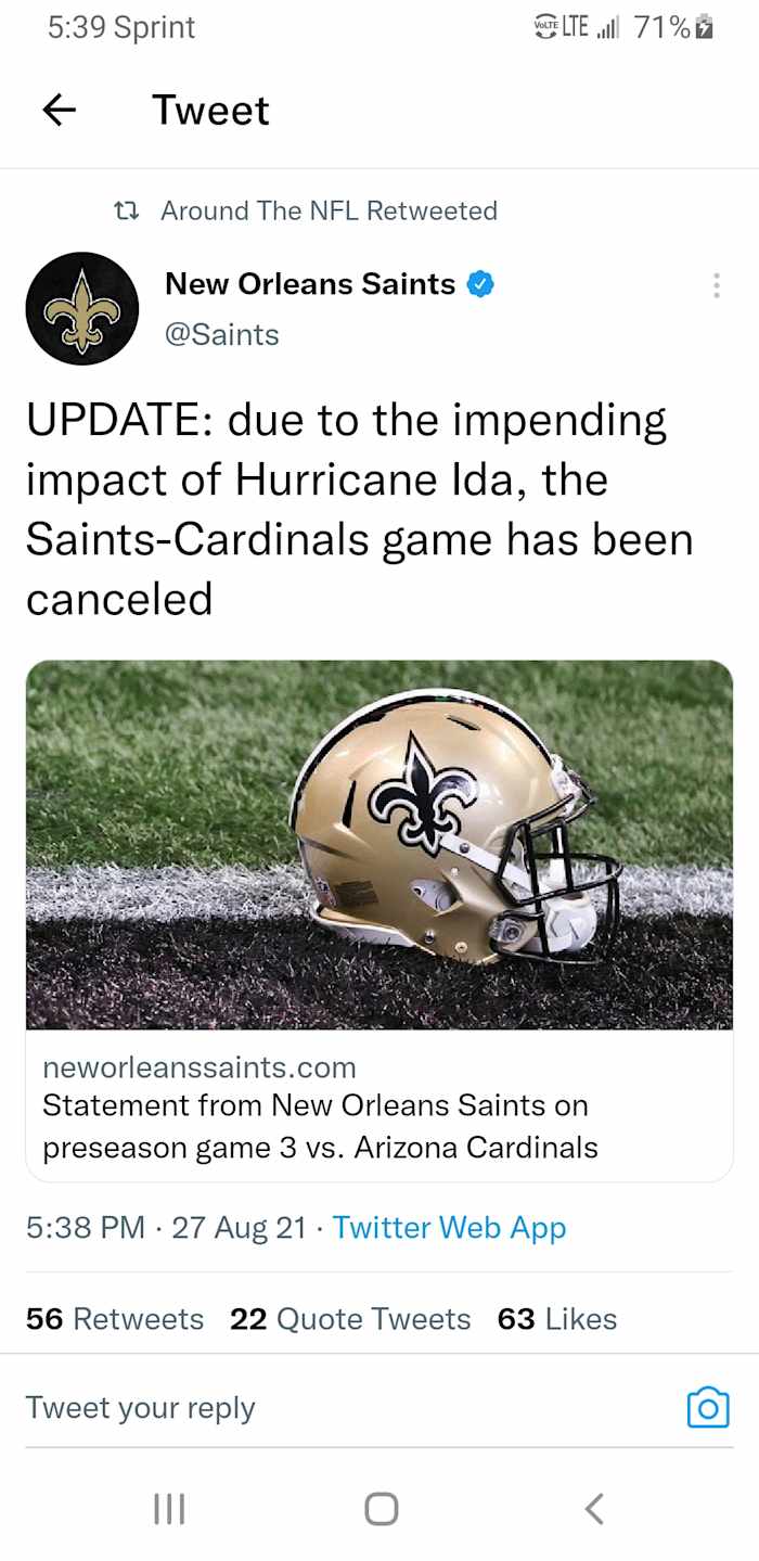 Credit: neworleanssaints.com